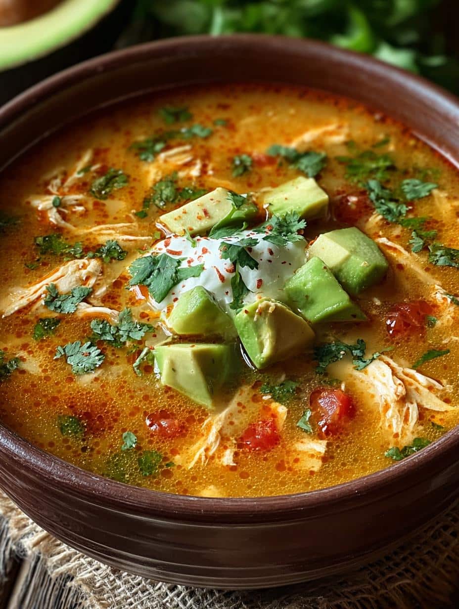 Chicken Enchilada Soup Cozy