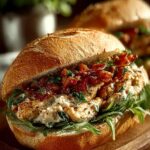 Cream Marry Chicken Sandwich