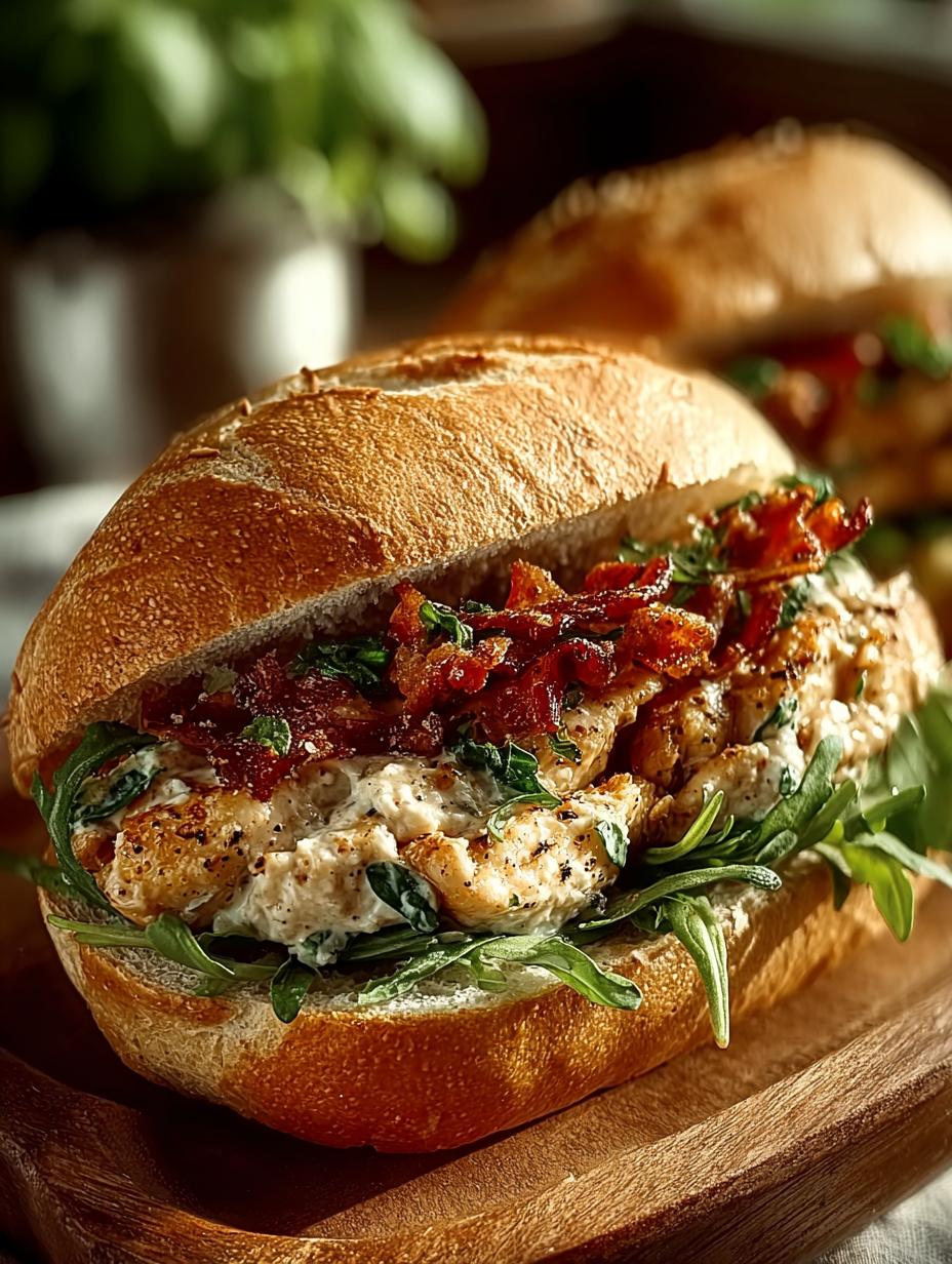 Cream Marry Chicken Sandwich