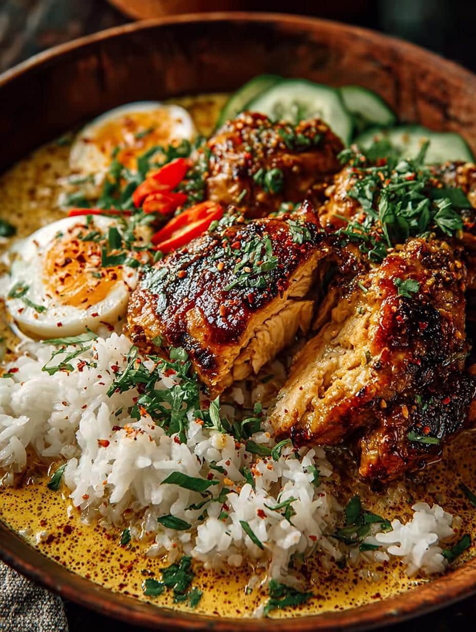 Cream Spiced Coconut Chicken