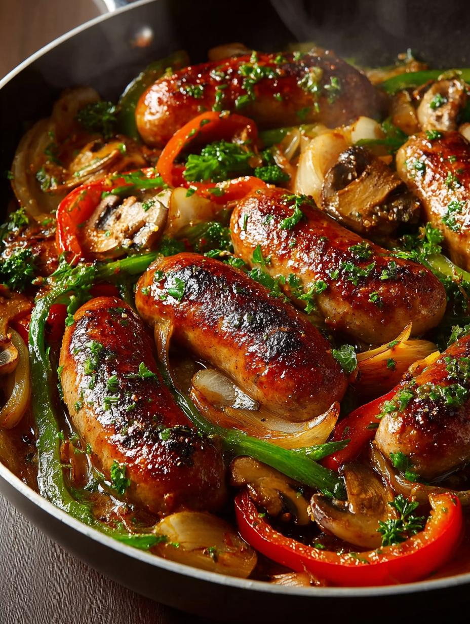 Creamy Chicken Sausage Skillet