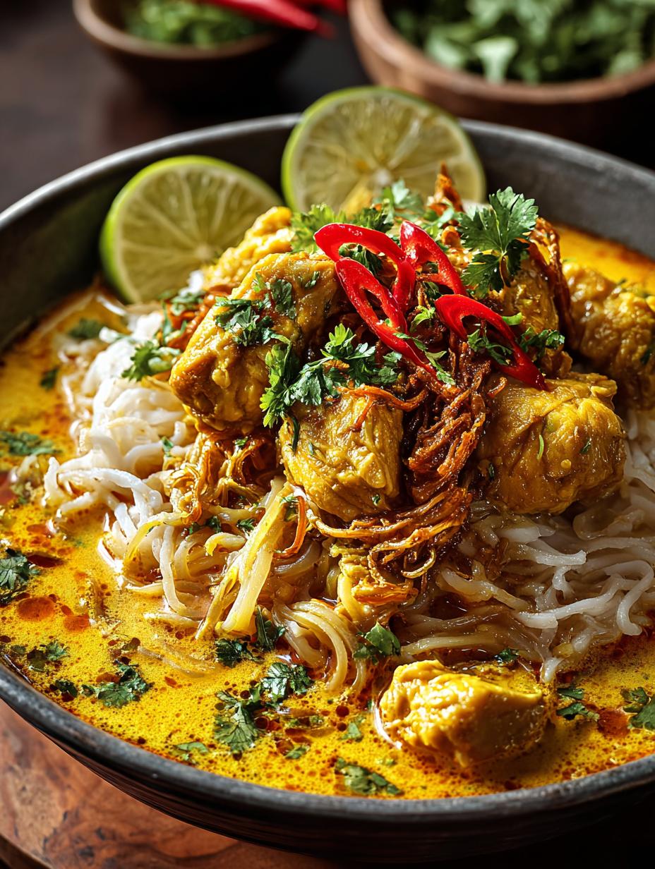 Creamy Coconut Chicken Khao: 5 Star Comfort Dish - Creamy Coconut Chicken Khao - main visual representation