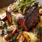 Creamy Mushroom Herb Braised