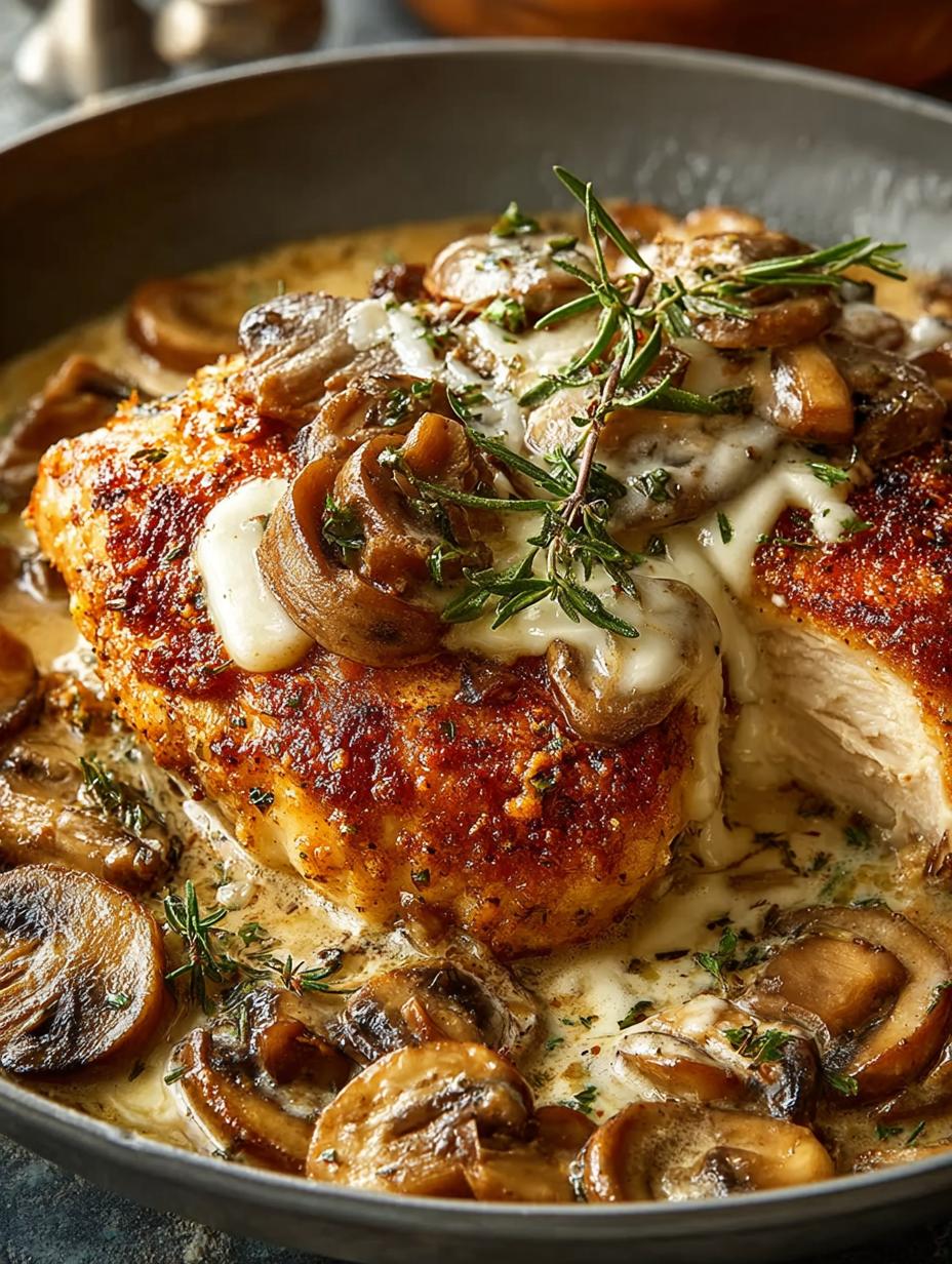 Creamy Mushroom Rosemary Chicken: 5 Delicious Variations - Creamy Mushroom Rosemary Chicken - additional detail
