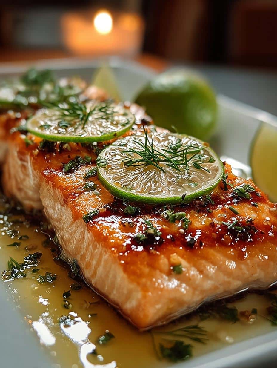 Garlic Lime Salmon Fillet: 5 Easy Steps to Flavorful Bliss - Garlic Lime Salmon Fillet - additional detail