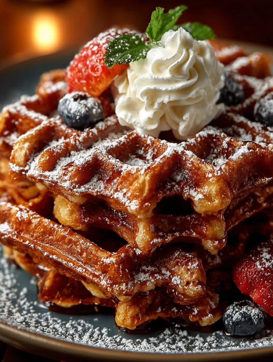 Gingerbread Waffles