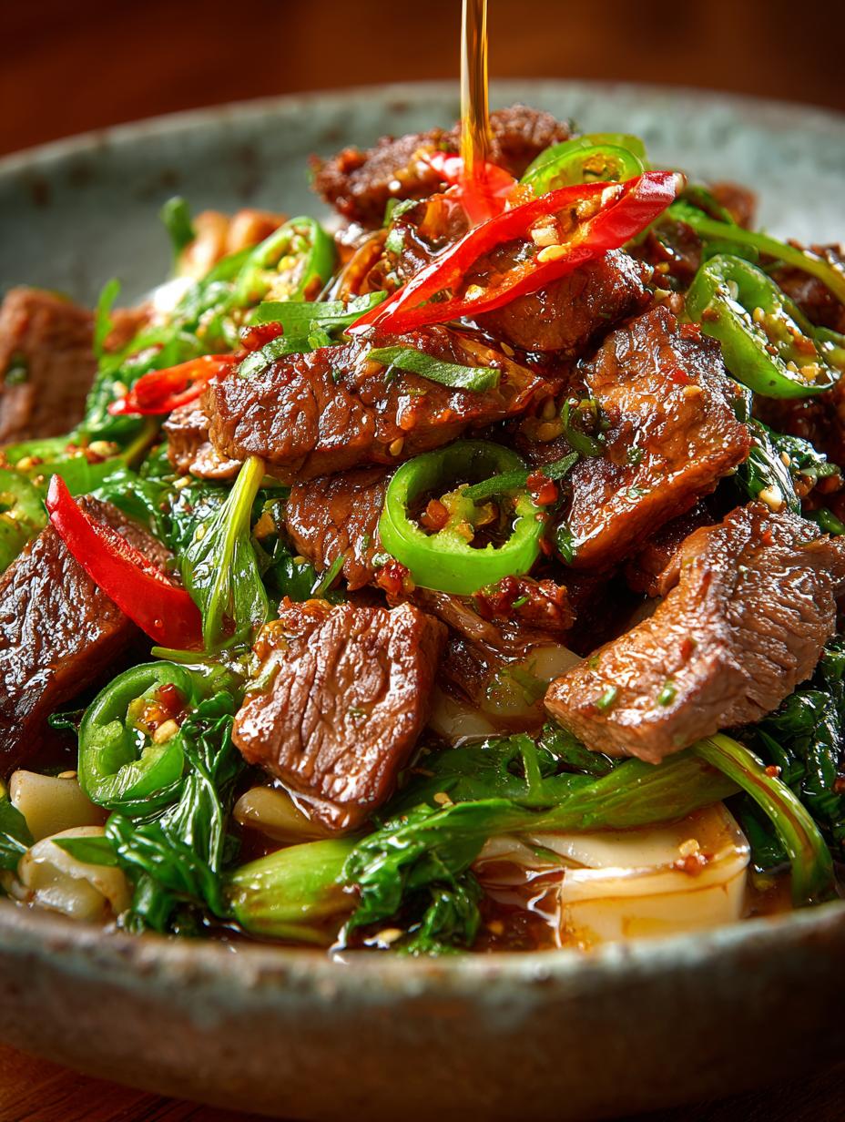 Hand Pulled Cumin Lamb