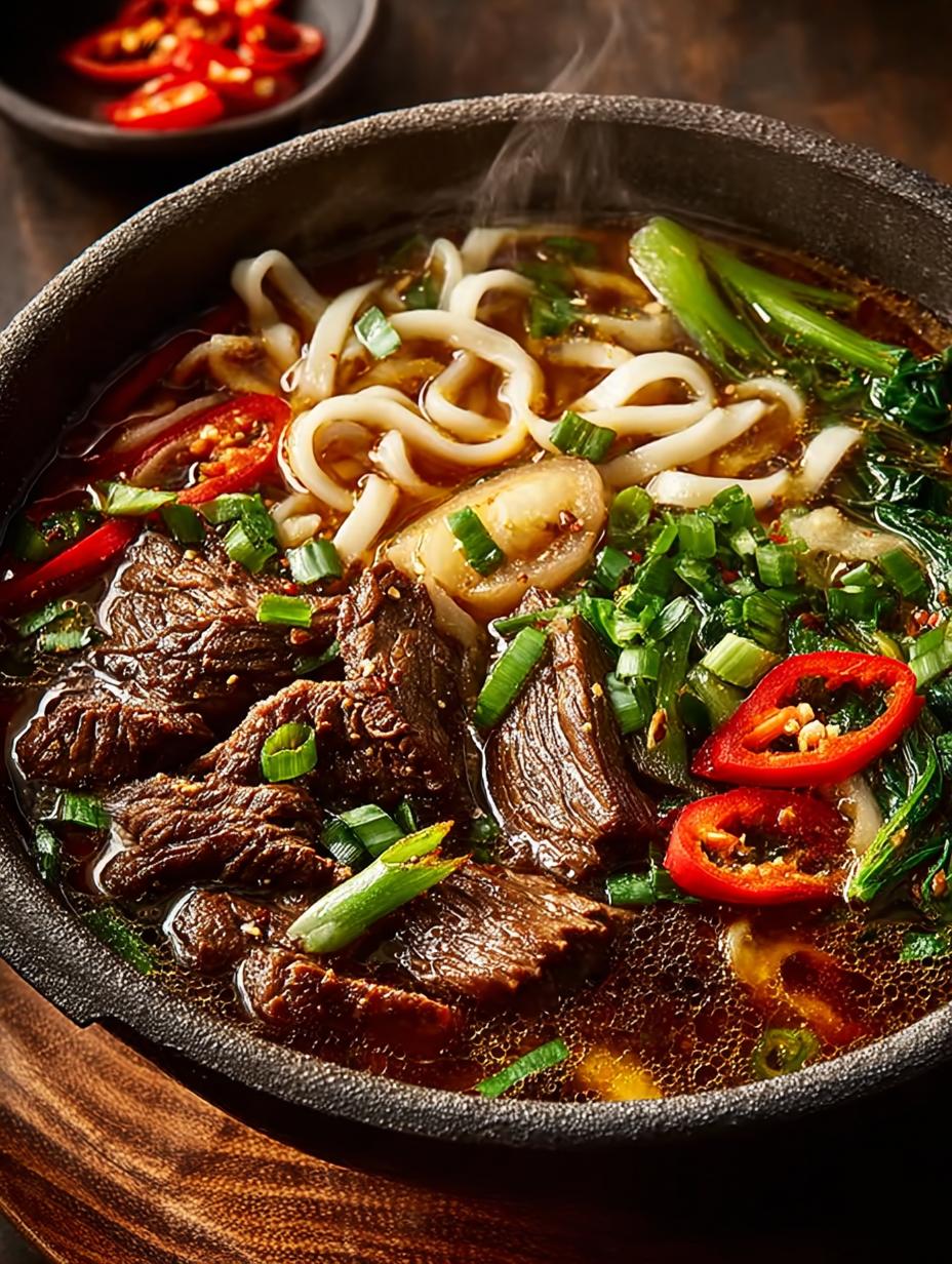 Hearty Beef Noodle Soup: 5 Steps to Pure Comfort - Hearty Beef Noodle Soup - main visual representation