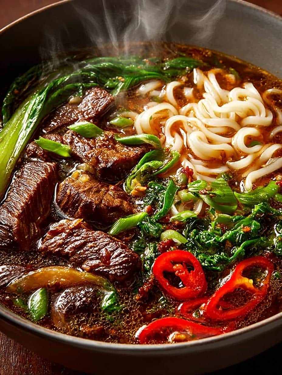 Hearty Beef Noodle Soup