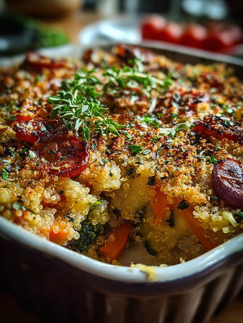 Herbed Quinoa Vegetable Bake: 5 Bold Flavors to Savor - Herbed Quinoa Vegetable Bake - main visual representation
