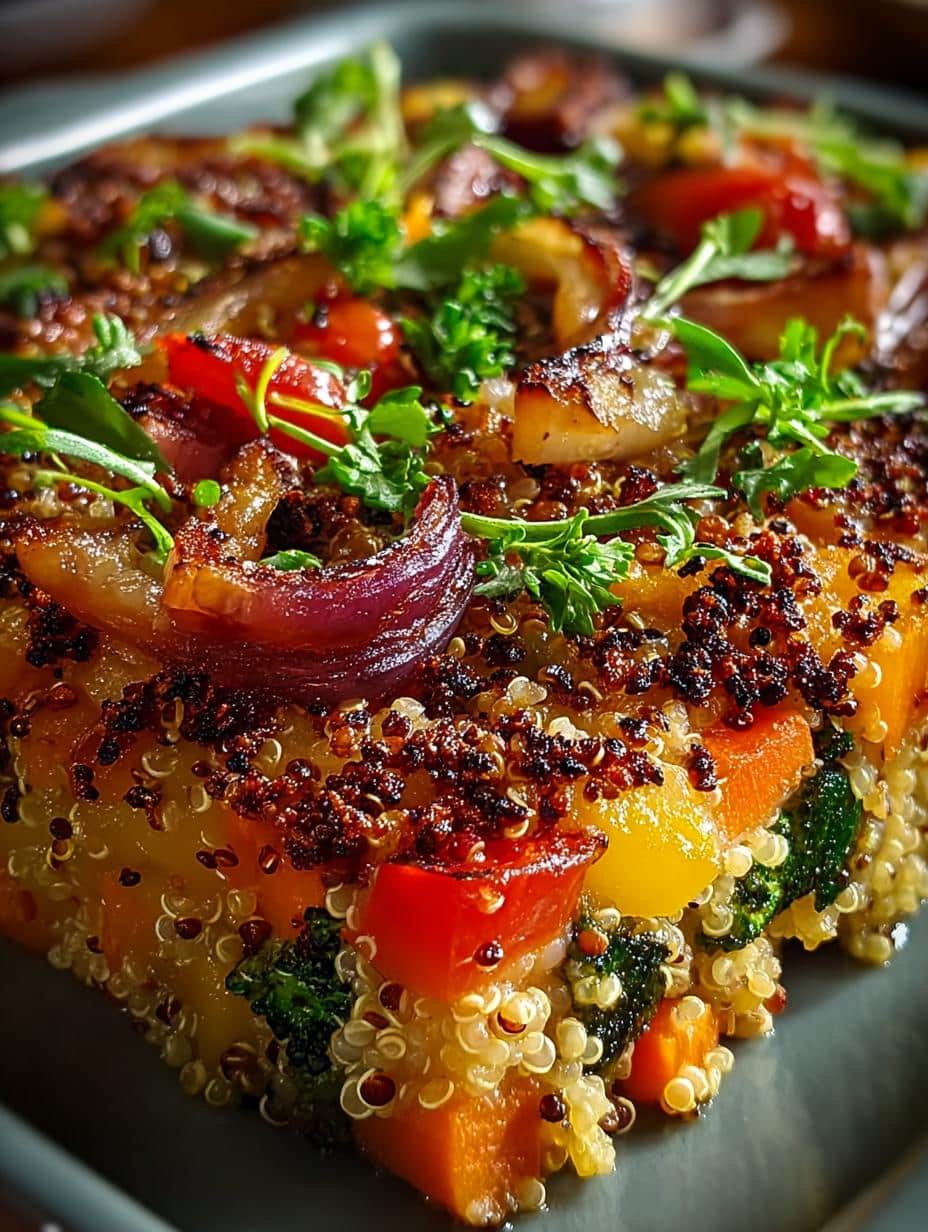 Herbed Quinoa Vegetable Bake: 5 Bold Flavors to Savor - Herbed Quinoa Vegetable Bake - additional detail