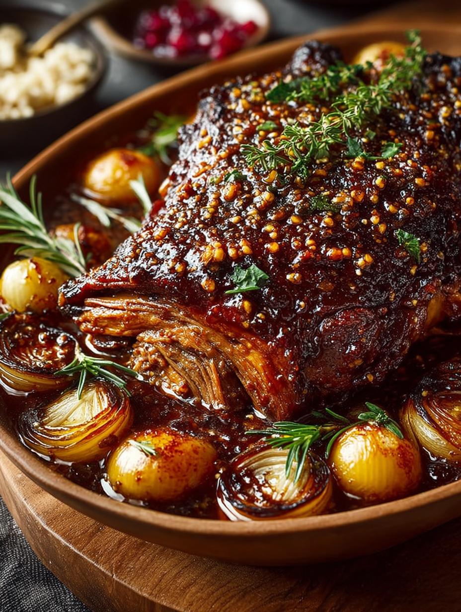 Honey Braised Lamb Shoulder: 7 Steps to Tender Perfection - Honey Braised Lamb Shoulder - main visual representation
