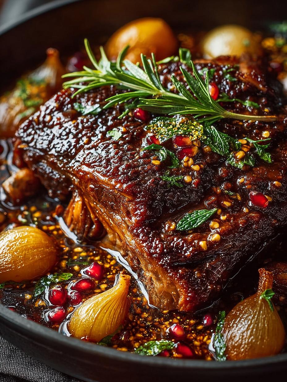 Honey Braised Lamb Shoulder