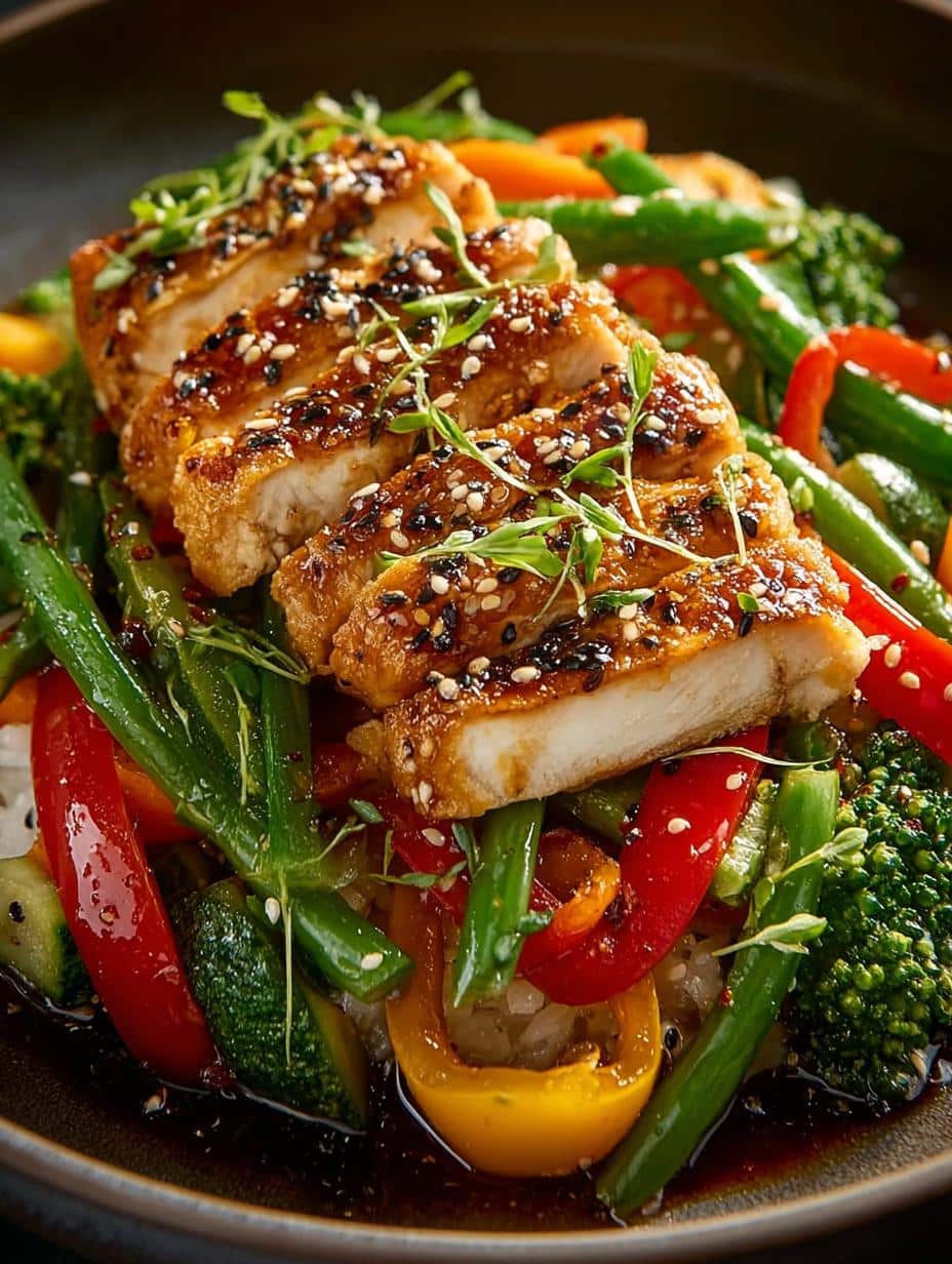 Hot Honey Chicken Veggie