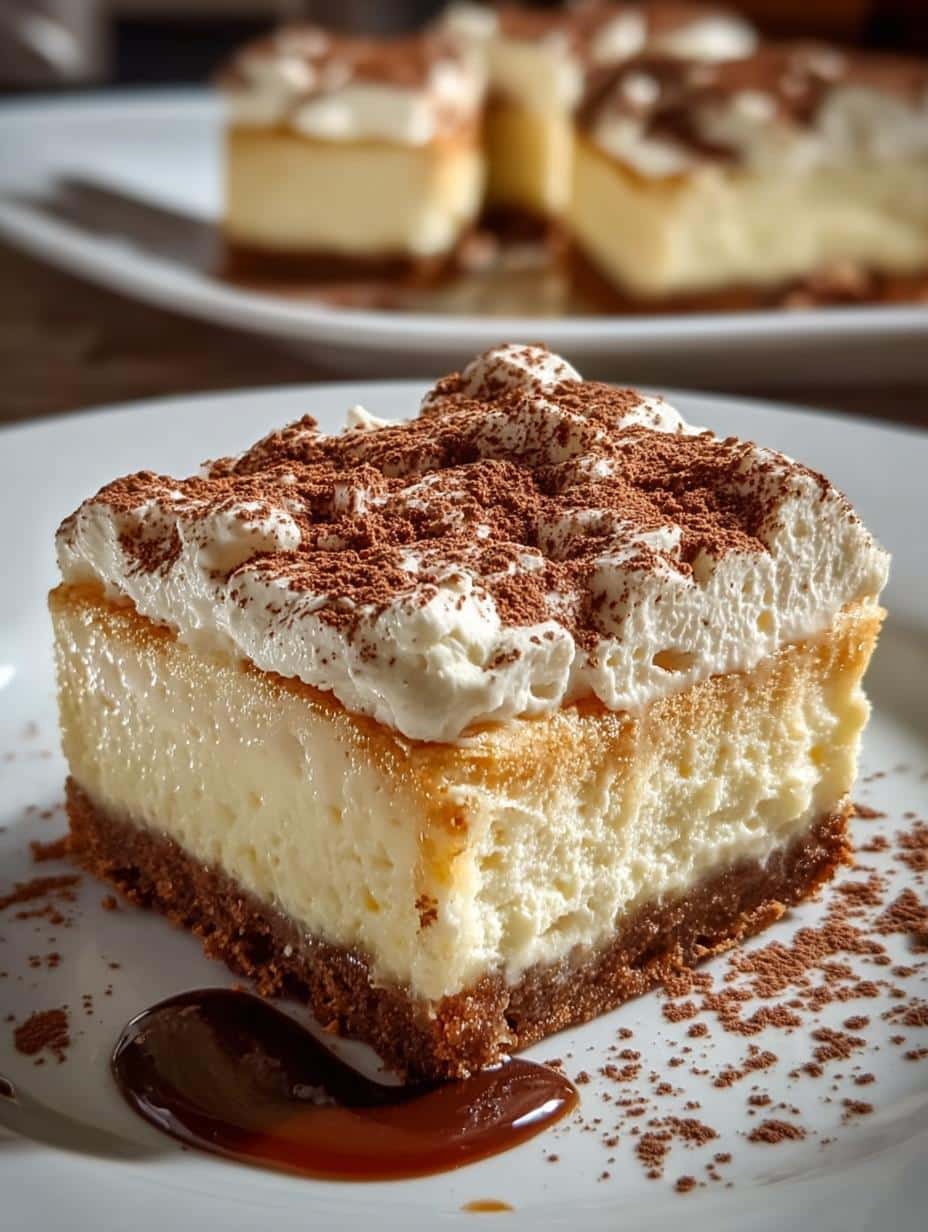 Indulgent Holiday Eggnog Cheesecake Bars You’ll Love - Indulgent Holiday Eggnog Cheesecake - main visual representation