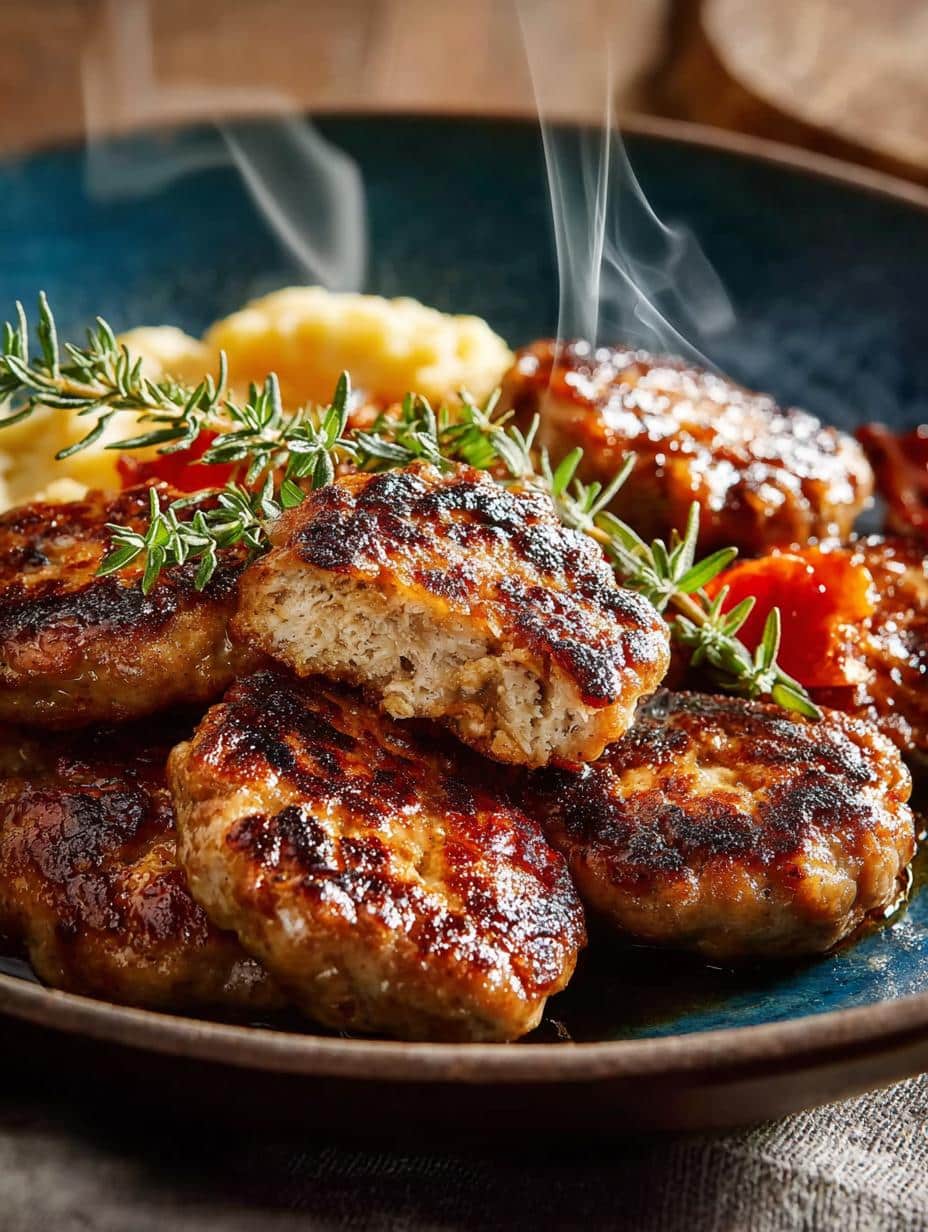 Maple Chicken Breakfast Sausage: 8 Savory Patties to Love - Maple Chicken Breakfast Sausage - additional detail