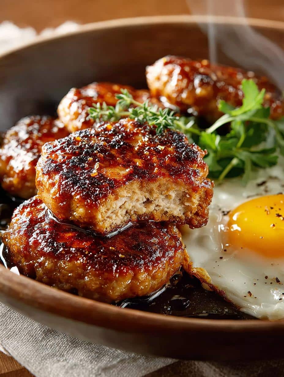 Maple Chicken Breakfast Sausage