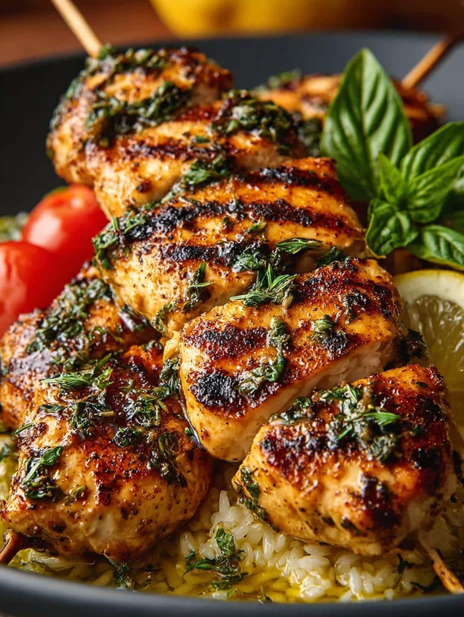 Mediterranean Lemon Basil Chicken