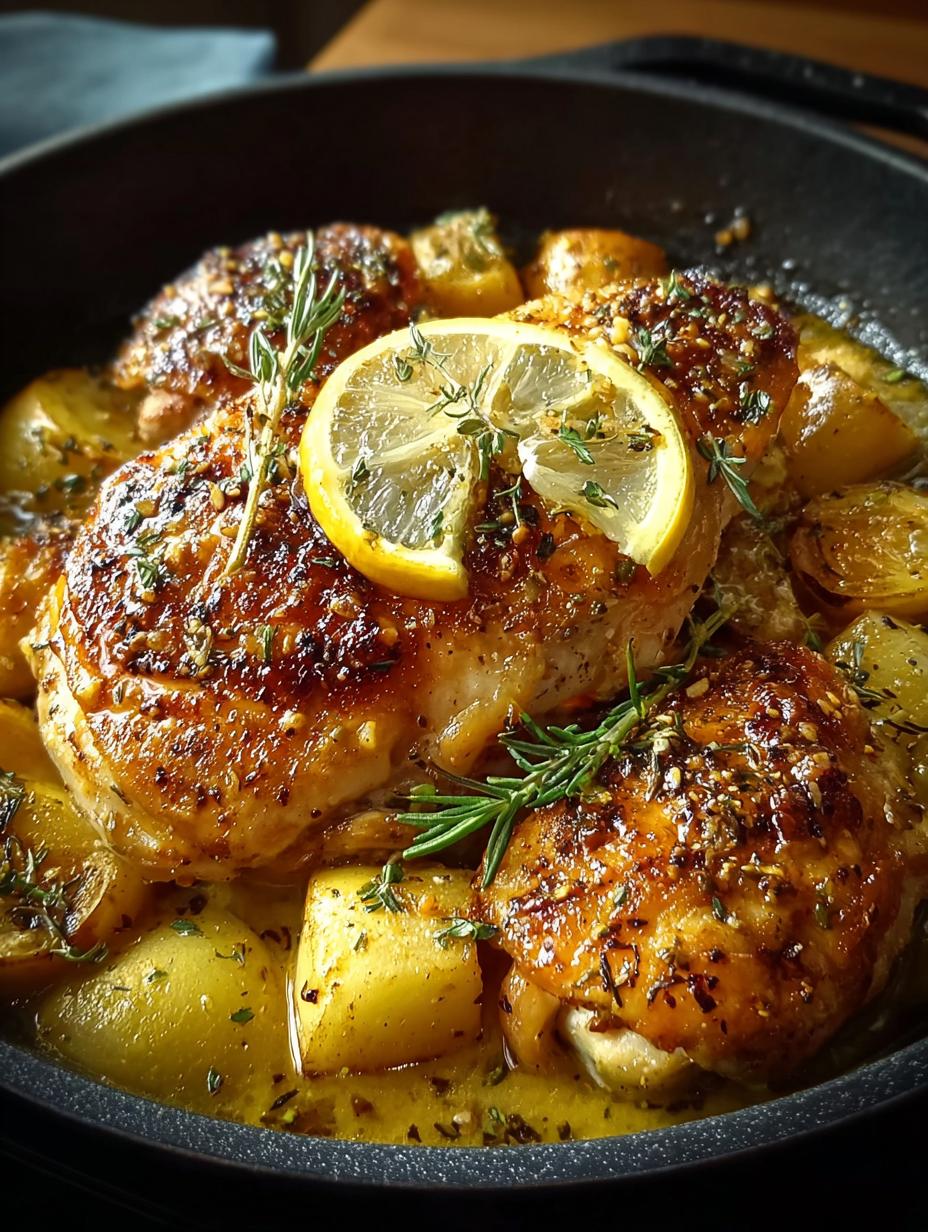One Pan Lemon Chicken