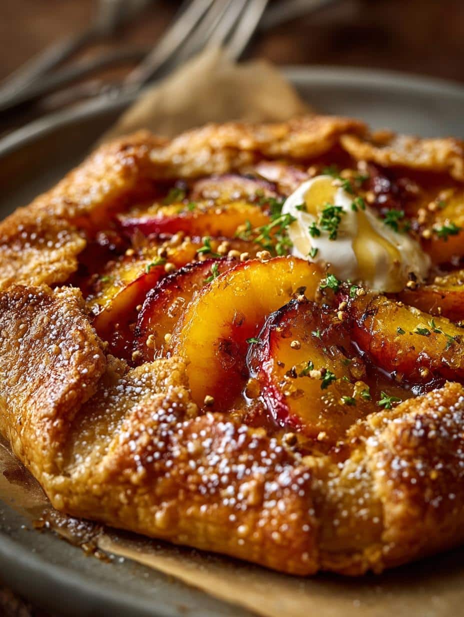 Delicious Peach Maple Galette: 5 Reasons to Love It - Peach Maple Galette - main visual representation
