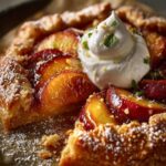 Peach Maple Galette