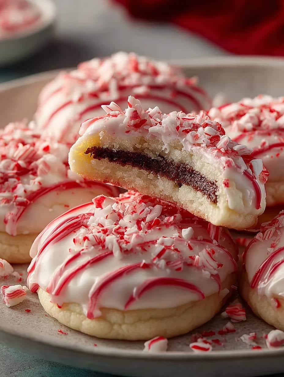 Peppermint Meltaway Cookies