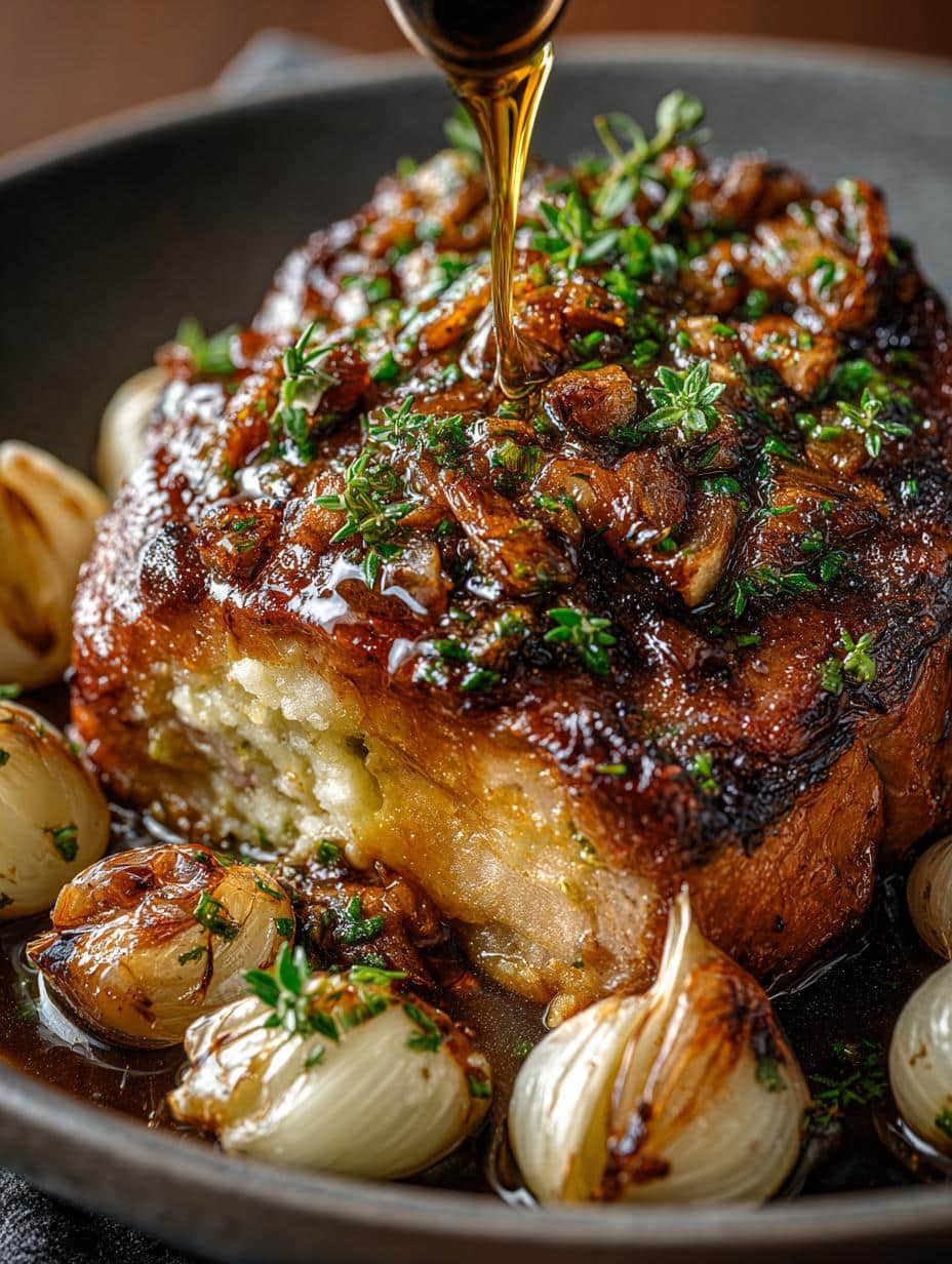 Slow Roasted Garlic Honey: 6 Hours to Tender Bliss - Slow Roasted Garlic Honey - main visual representation