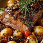 Slow Roasted Mediterranean Lamb