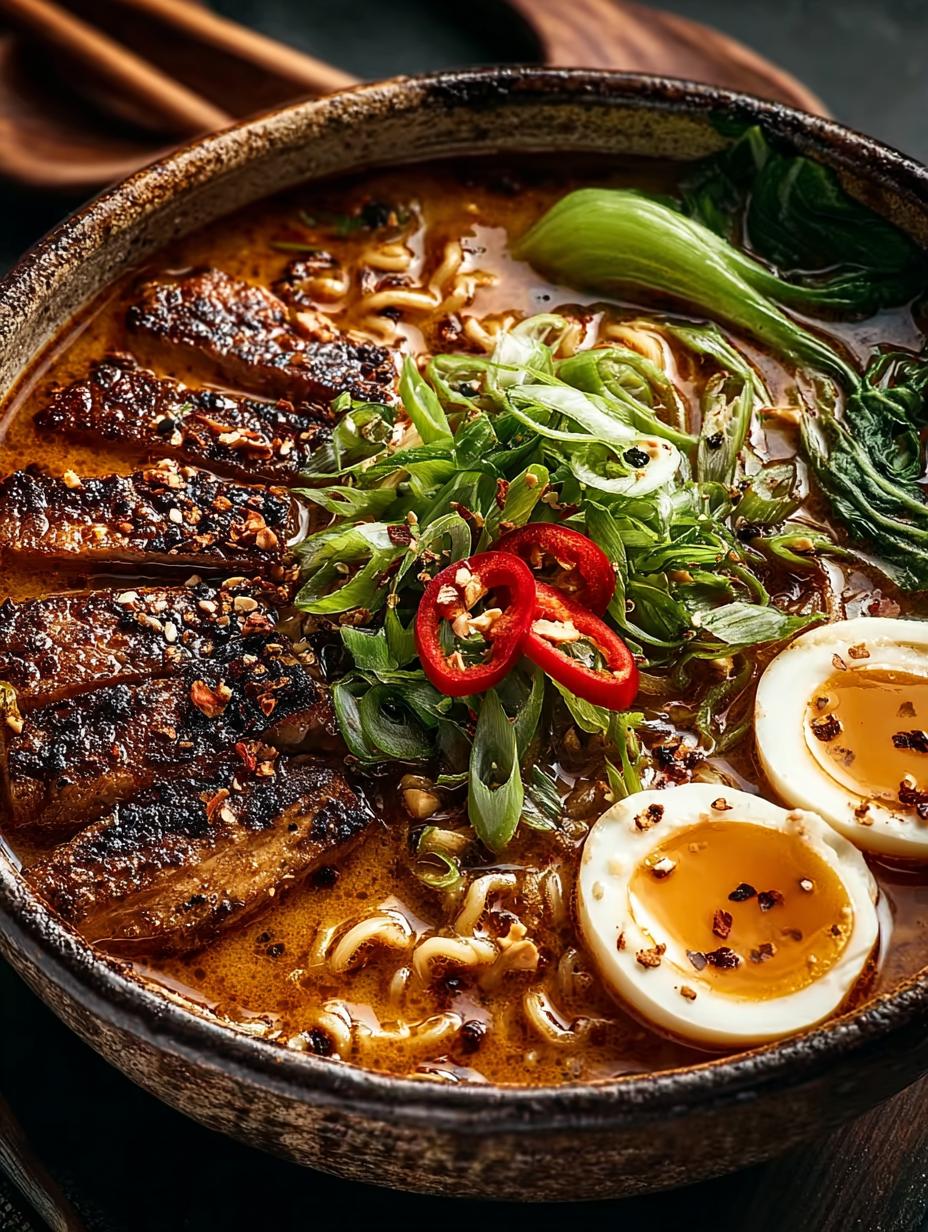 Spicy Peanut Ramen
