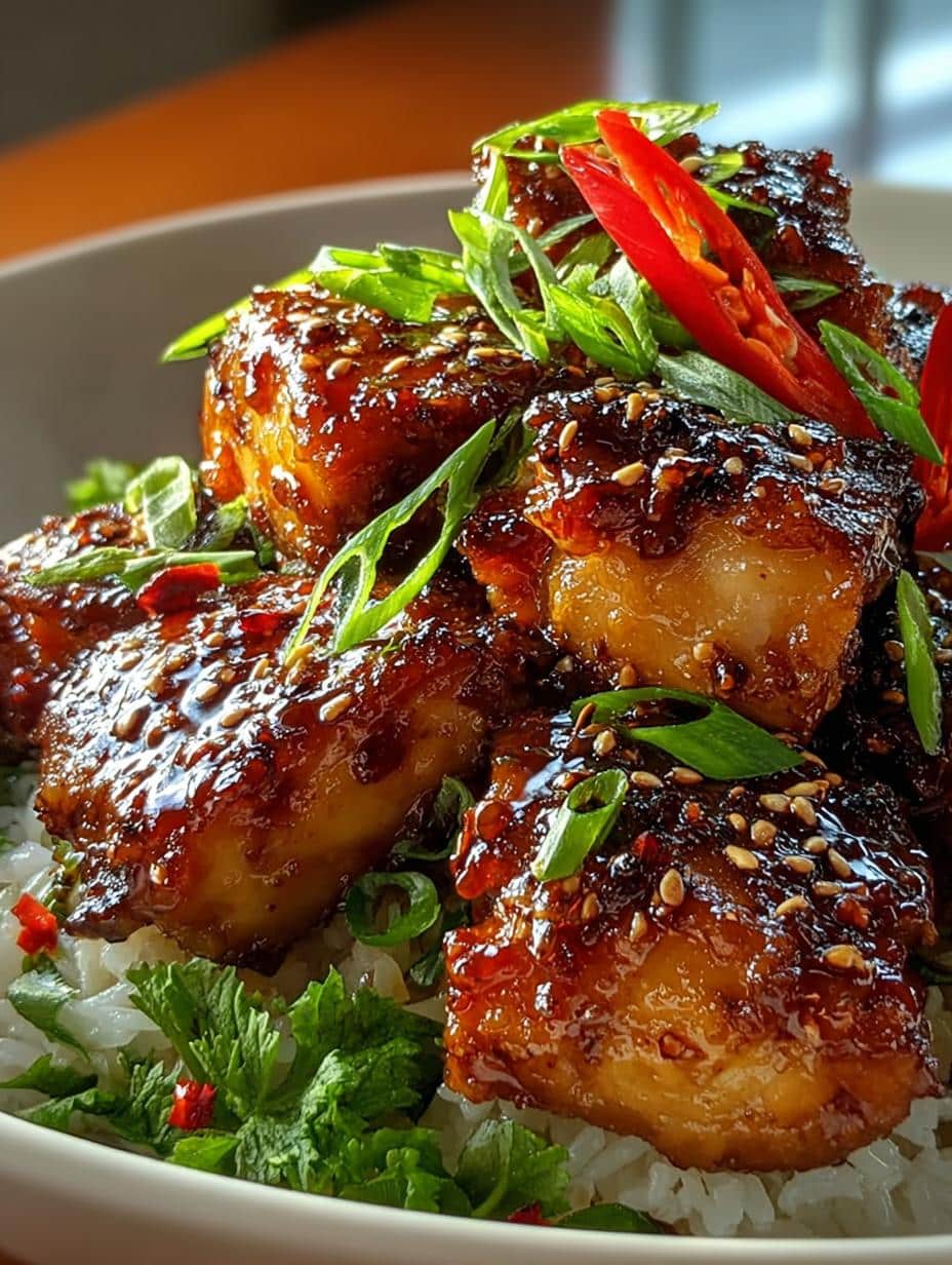 Sriracha Honey Glazed Chicken: 5 Bold Flavors to Savor - Sriracha Honey Glazed Chicken - additional detail