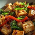 Tofu Veggie Ginger Stir