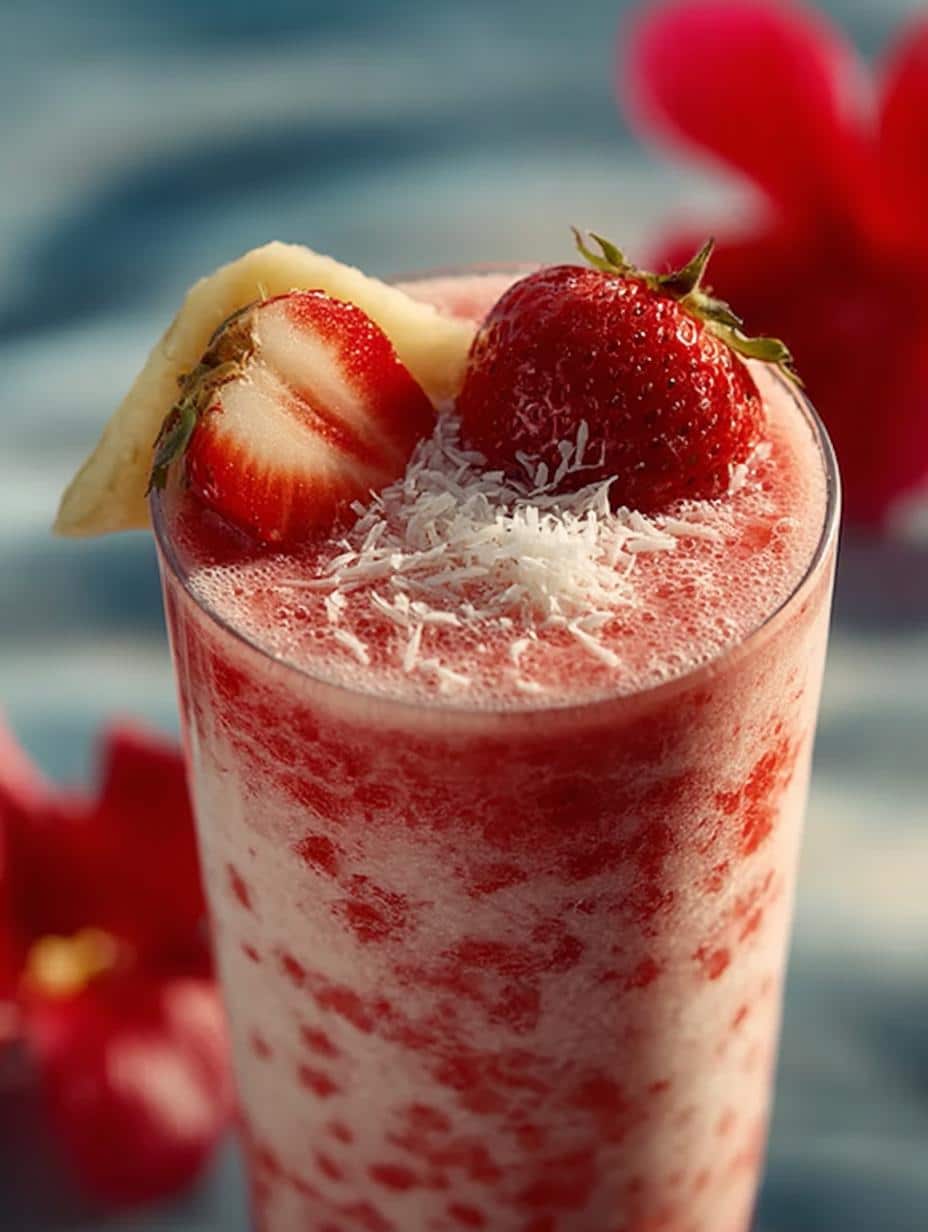 Tropical Strawberry Colada Smoothie