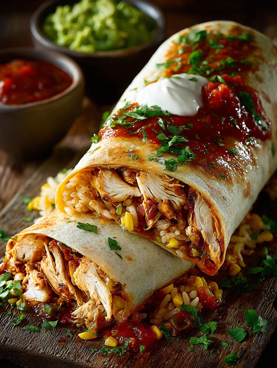 Two Sauce Chicken Burritos: A Delicious Flavor Fusion - Two Sauce Chicken Burritos - main visual representation