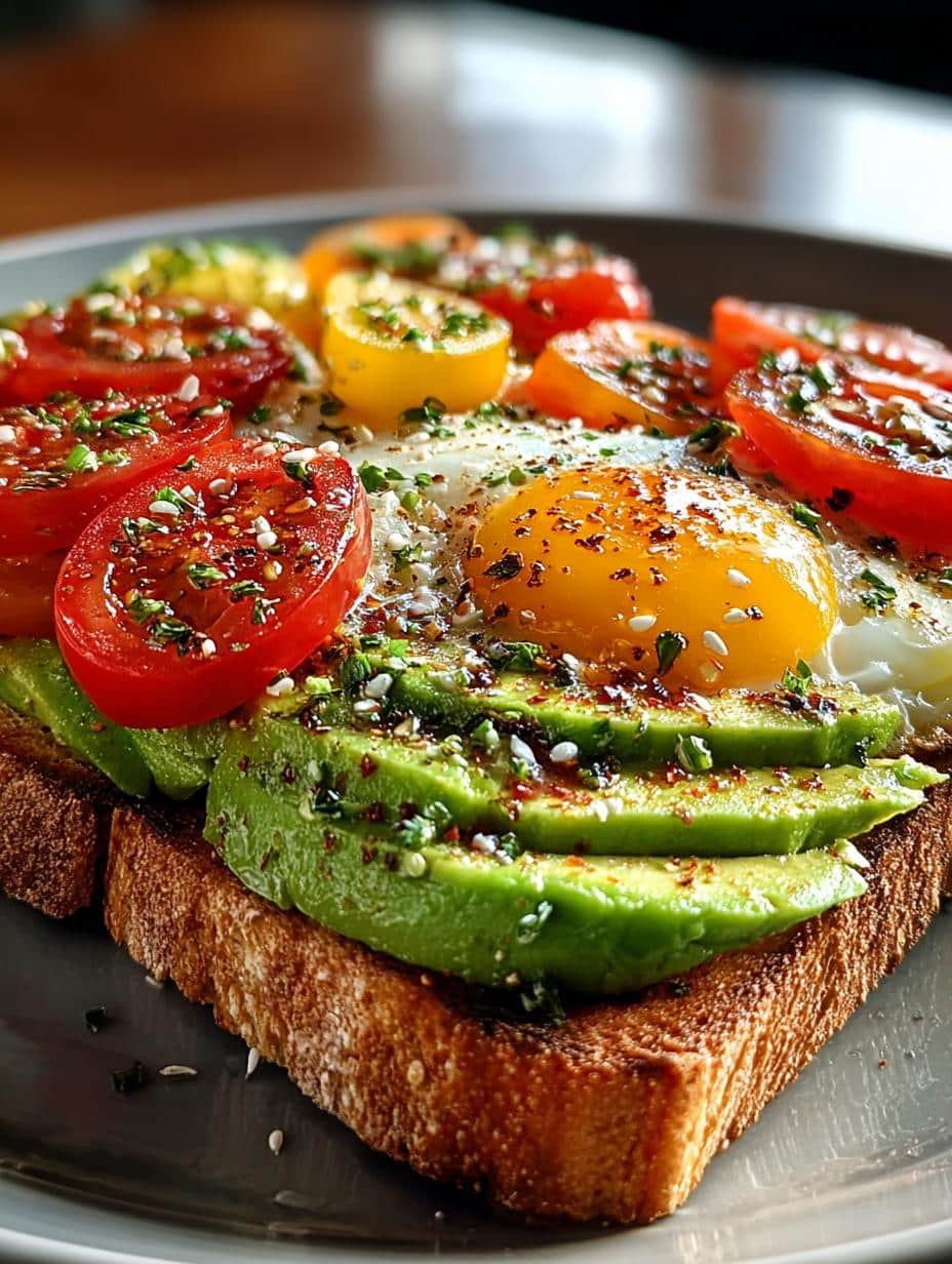 Avocado Tomato Morning Toast: 5 Simple Steps to Delight - Avocado Tomato Morning Toast - additional detail