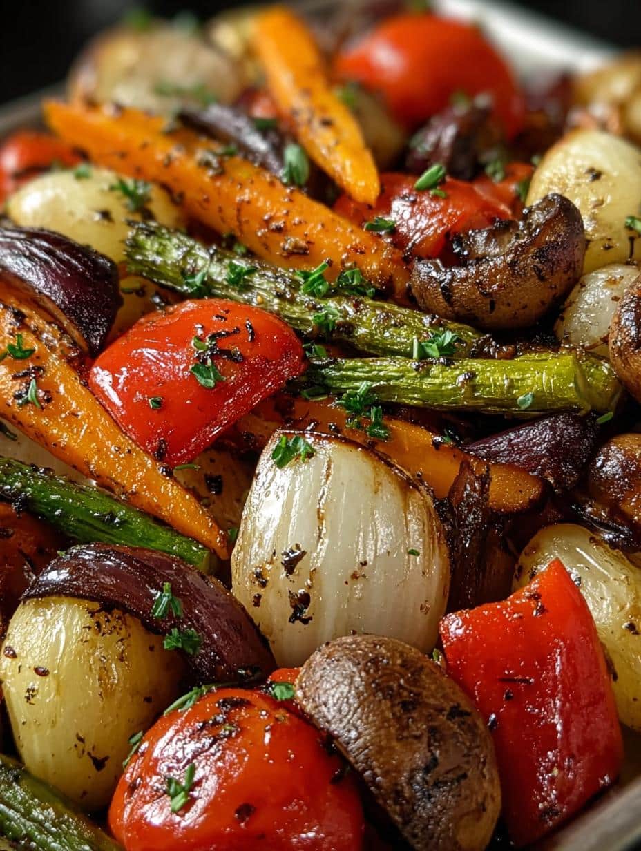 Balsamic Roasted Veggie Medley
