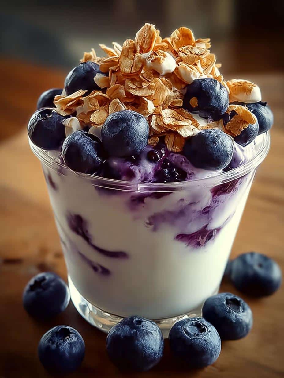 Blueberry Yogurt Breakfast Cup