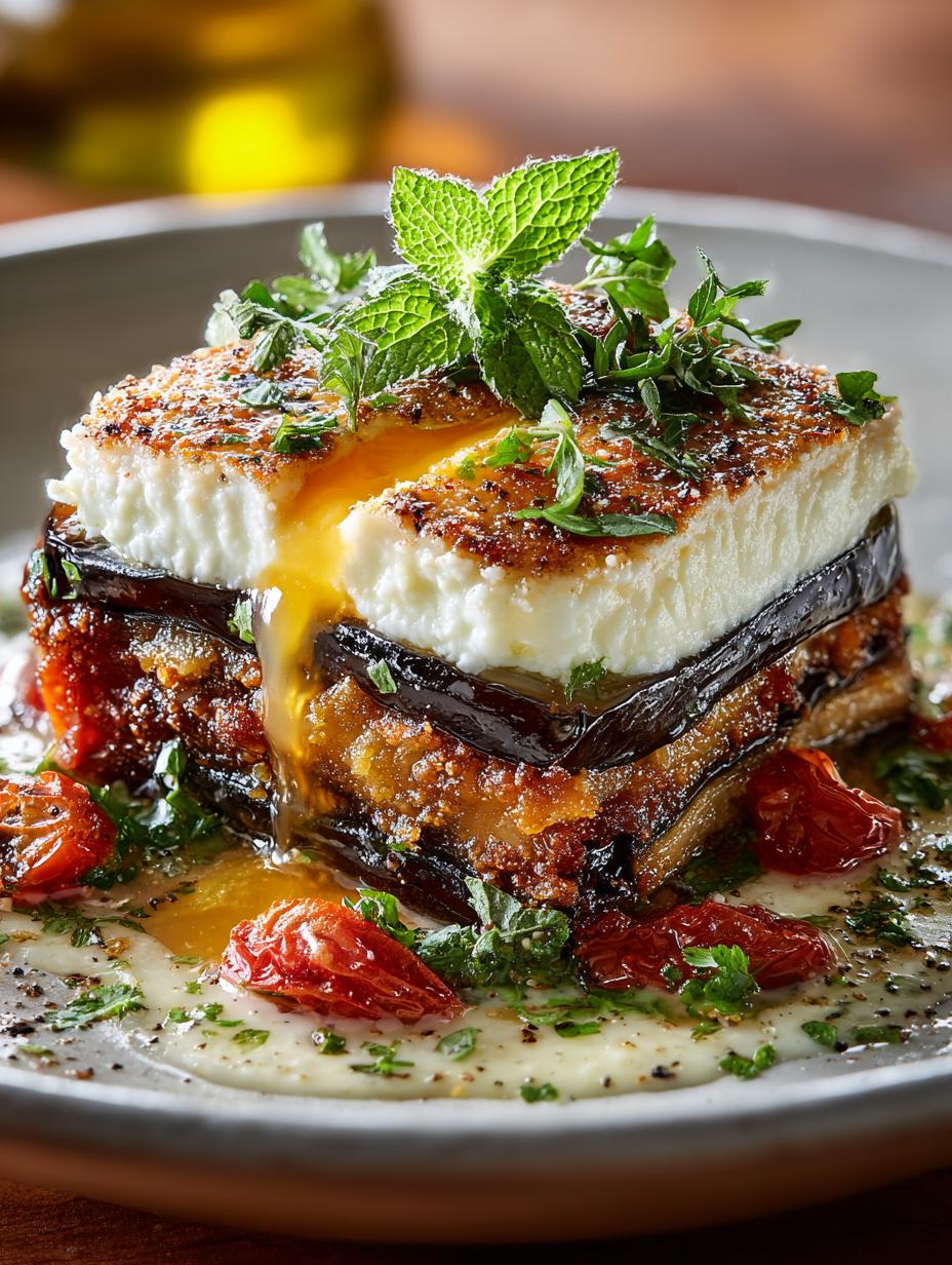 Burrata Eggplant Parmigiana Parmesan