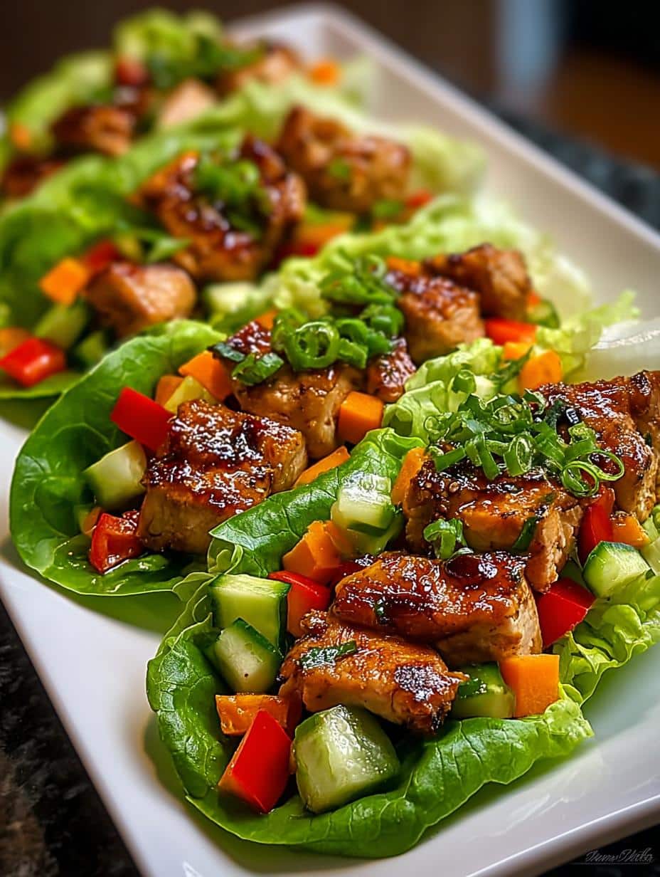 Chicken Veggie Lettuce Wraps: 5 Flavorful Ways to Enjoy - Chicken Veggie Lettuce Wraps - main visual representation