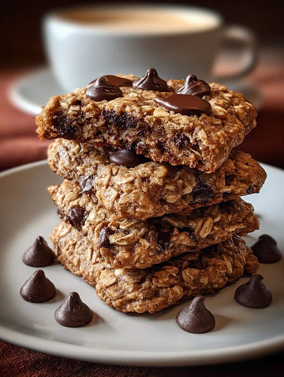 7 Irresistible Chocolate Chip Oatmeal Breakfast Bars - Chocolate Chip Oatmeal Breakfast - main visual representation