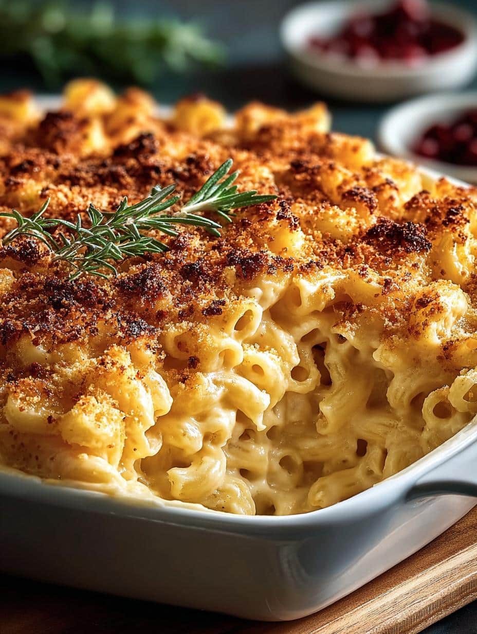 Creamy Thanksgiving Mac Cheese