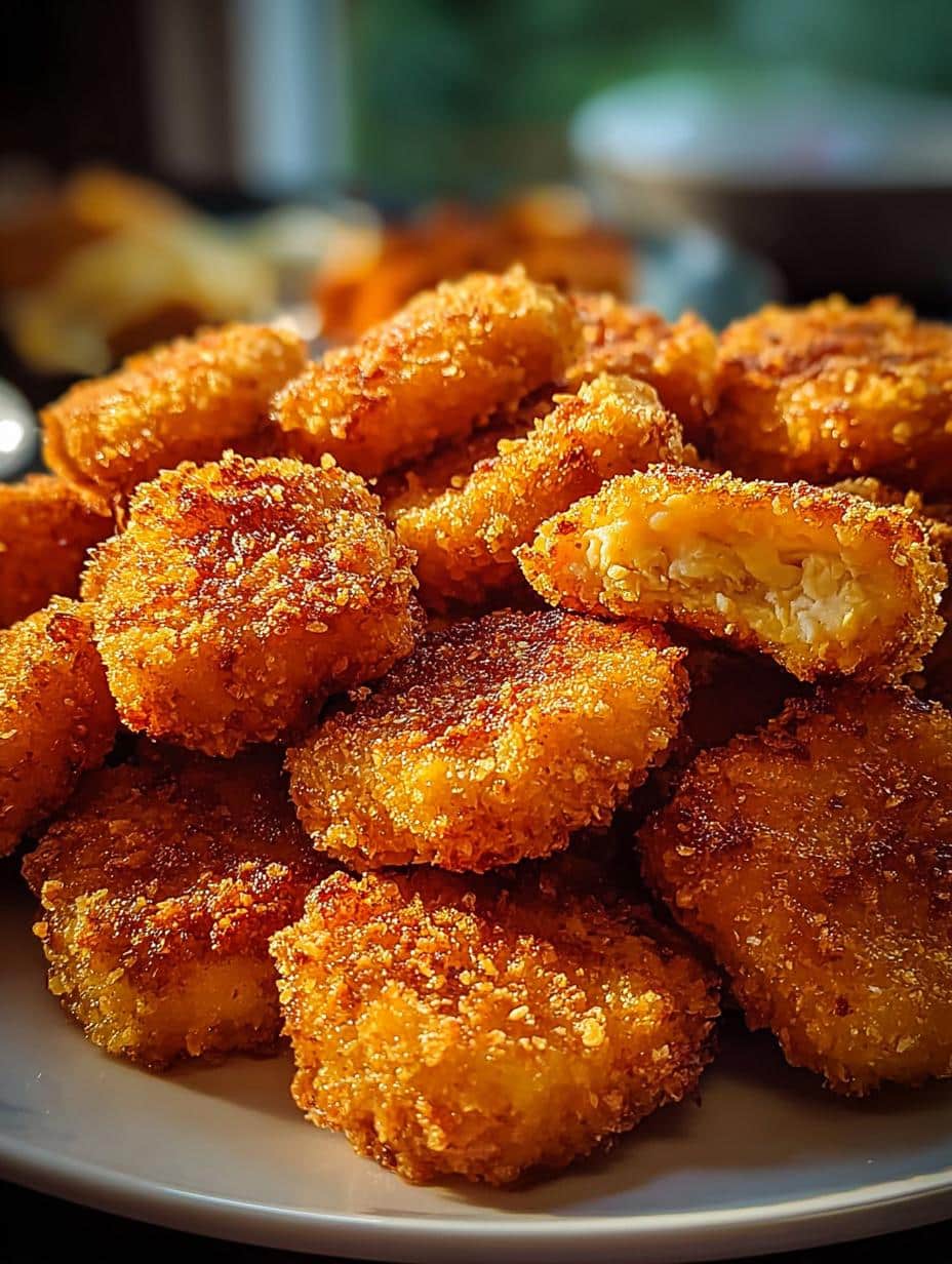 Crispy Baked Chicken Nuggets