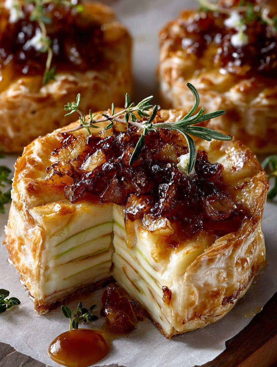 Gluten Free Apple Brie Tarts: 8 Irresistible Bites - Gluten Free Apple Brie - additional detail