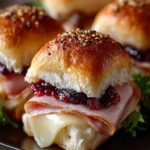 Ham Cranberry Sliders Melty