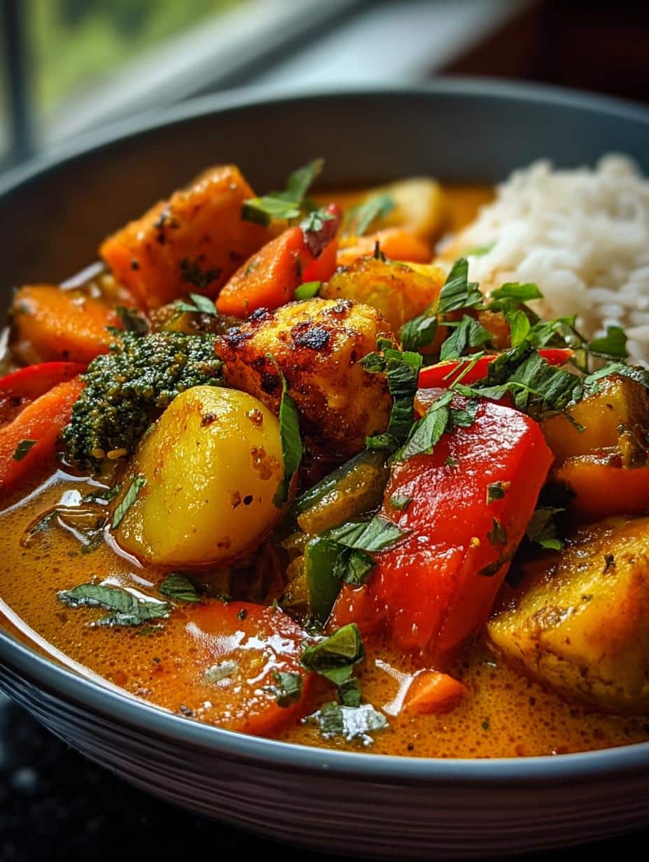 Healthy Coconut Vegetable Curry: A Flavorful Delight - Healthy Coconut Vegetable Curry - additional detail