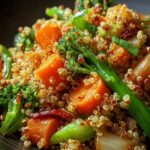 Healthy Veggie Fried Quinoa