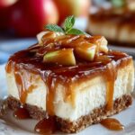 Irresistible Caramel Apple Cheesecake