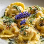 Lavender Parmesan Tortelli Butter
