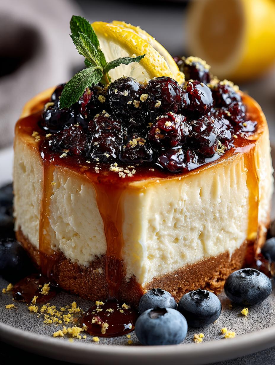 Lemon Blueberry Ricotta Cheesecake: 5 Reasons to Make It - Lemon Blueberry Ricotta Cheesecake - main visual representation