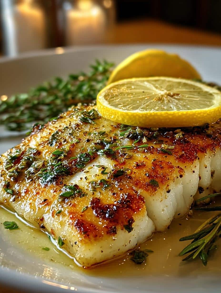 Lemon Herb Baked Tilapia