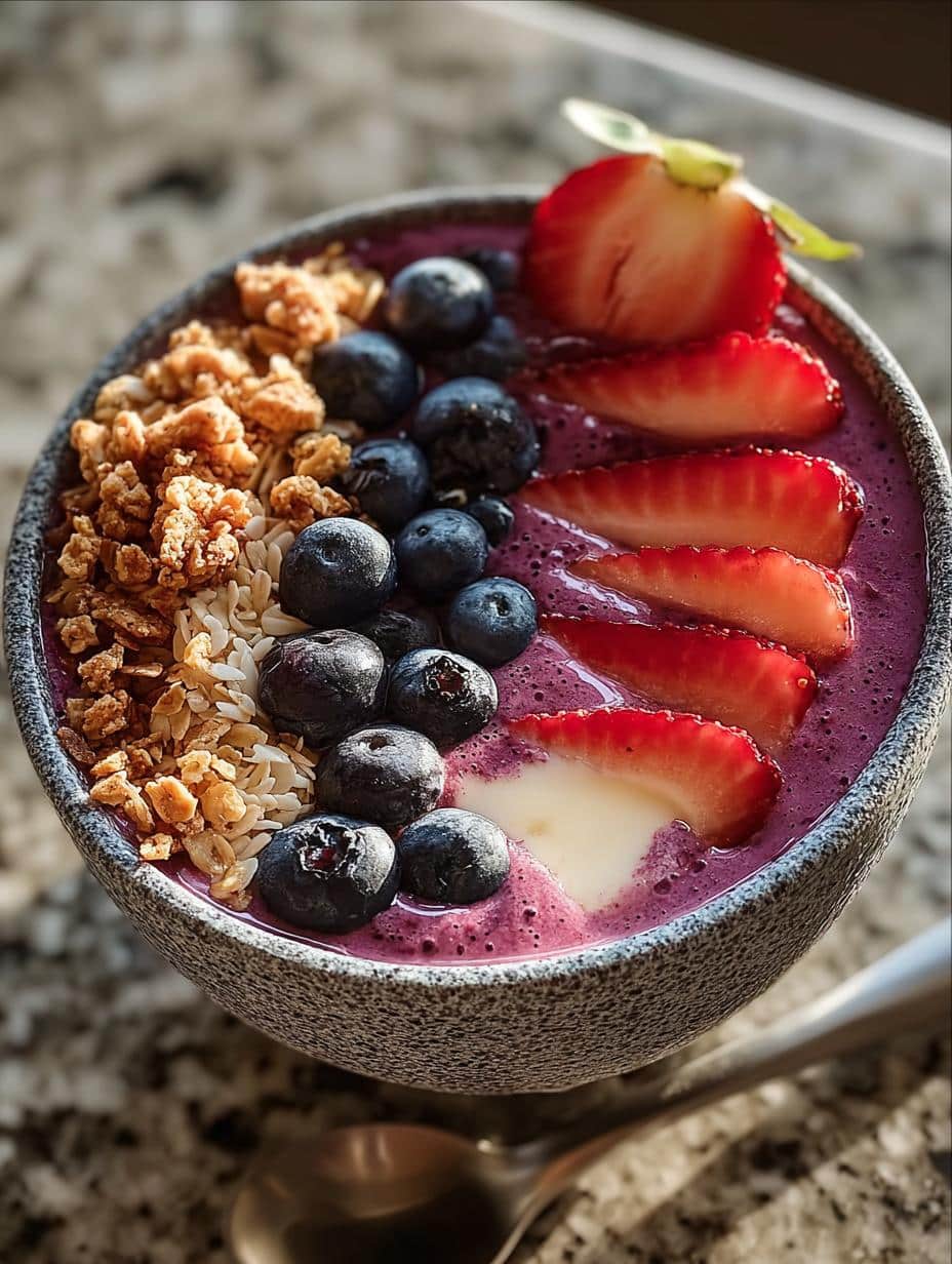 Mixed Berry Breakfast Smoothie